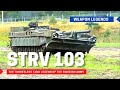 Strv 103, the turretless tank legend of the Swedish Army