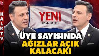 Yeni̇ Parti̇ Rekor Üstüne Rekor Kiriyor Özgür Çelik, İstanbuldaki Üye Sayısını Açıkladı Olay Olur