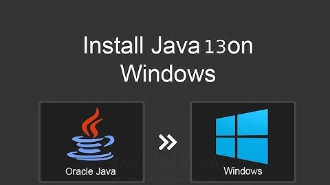 How to install java in windows 10 PRO