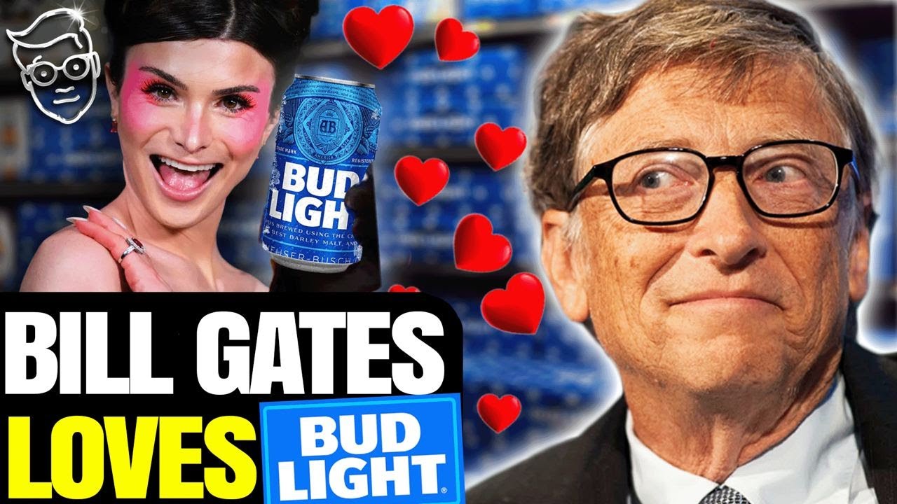 Bill Gates Buys BUD LIGHT! Epstein-Bestie Purchases 1.7M BUD Shares After Dylan Mulvaney Endorsement