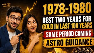FOUR TIMES RETURN IN GOLD FROM 1978-1980 PERIOD | ASTRO GUIDANCE SAYS SAME PERIOD COMING AGAIN 