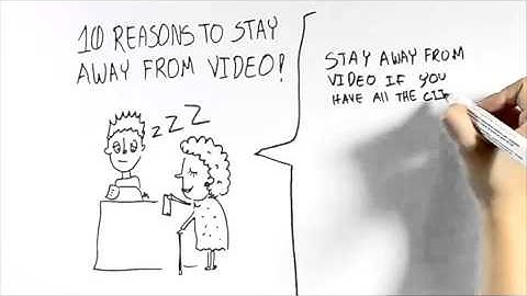 Stay away from video if you have too many clients