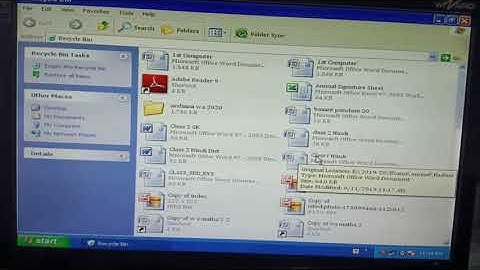 Restoring delete file or folder