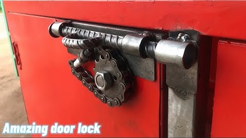 Chốt cửa tự đóng tuyệt đẹp ver 3 | Automatic door lock