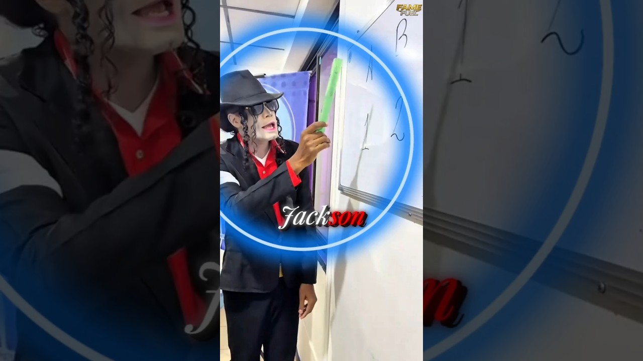 Michael Jackson Got Hired As A Teacher 😭🕺 #shorts