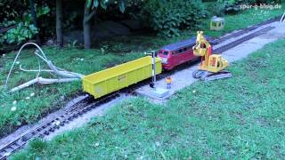 G-scale blog: PIKO Eaos track construction group and VT 798 railbus signaling technology