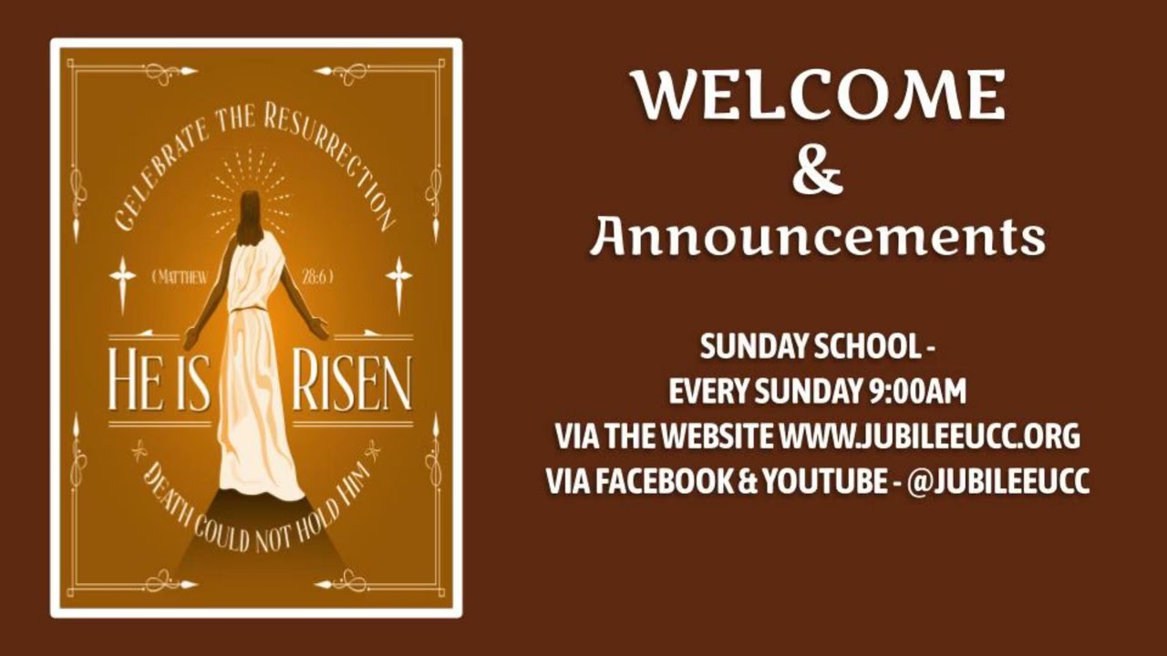 Jubilee United Church of Christ Live