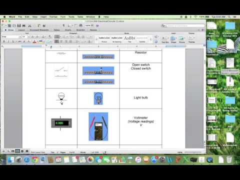Electrical Circuits Simulation Instructions