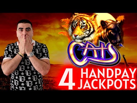 4 HANDPAY JACKPOTS On High Limit Slots - Live Slot Play At Casino
