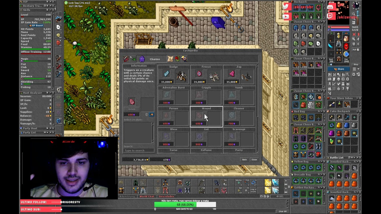 Runas Tibia TIBIA - Quais runas escolher de RP? Dicas de RP #1 - YouTube