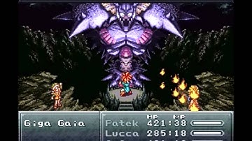 Chrono Trigger - Special LLChallenge Boss 17 Giga Gaia Ownage