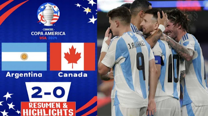 Argentina🇦🇷 vs Canada🇨🇦 2-0 - All Goals & Extended Highlights | Copa America 2024 | Messi