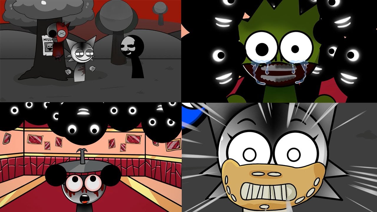 Animation Showdown Fnf 💀 Sprunki’s Final Showdown! House of Horrors Part 5 | FNF Animation ...