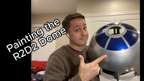 Painting the R2D2 Dome - Part 3