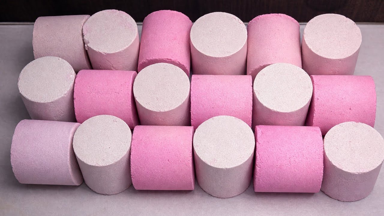 ASMR baking soda curnchy Cilynder | oddly satisfied video | baking soda Asmr relaxing