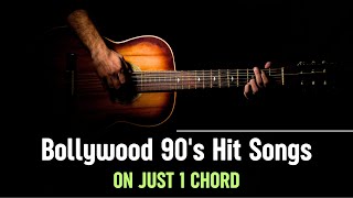 1 chord songs on guitar 10 Bollywood Old Superhit Songs Easy Strumming Guitar Adda
