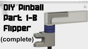 DIY Pinball - Part 1b - Flipper complete