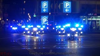 US Secretary Of State Mike Pompeo in Leipzig, Germany - Police Escort/ Motorcade [7.11.2019]
