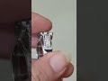 Cincin emas kadar 55% + Tabur berlian putih eropa