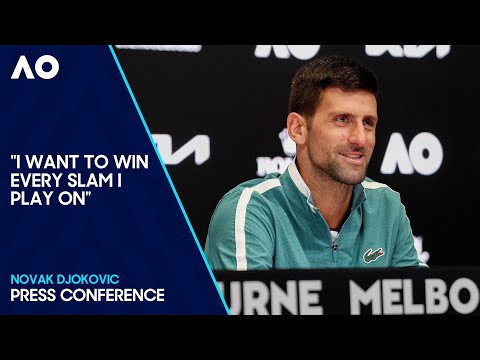 Novak Djokovic Press Conference | Australian Open 2024 Pre-Event