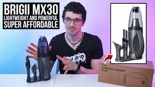 Affordable &amp; Powerful 3-in-1 Handheld Vacuum - Brigii MX30 Review &amp; Test