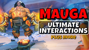 MORE MAUGA! Ultimate & Elimination Voice Line Interactions (Overwatch 2 Blizzcon 2023)