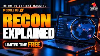 Reconnaissance Explained | Information Gathering Basics | Intro to Ethical Hacking
