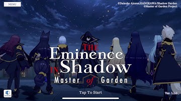 THE EMINENCE IN SHADOW RPG GAMEPLAY GASHA/GACHA IOS IPHONE 12