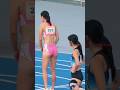 유정미 선수의 순간 스피드를 눈앞에서 본 이유빈 반응