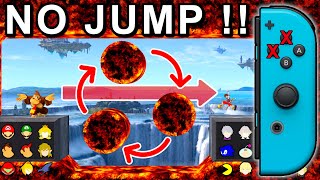 Who Can Pass The Rotating Lava Balls WITHOUT Jumping ? - Super Smash Bros. Ultimate