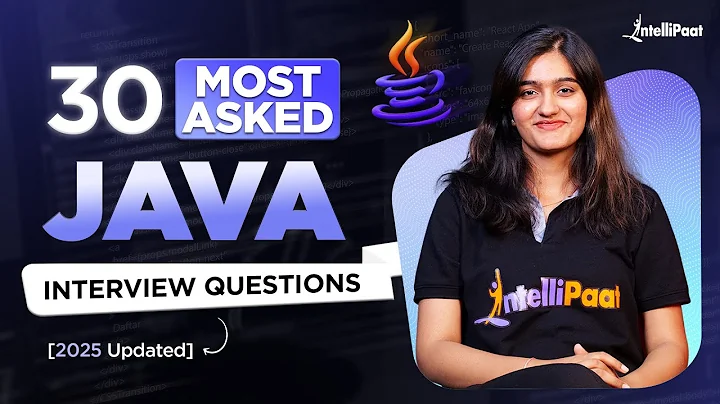 Top Java Interview Questions TO GET YOU HIRED in 2025 |Java Interview Preparation Guide |Intellipaat thumbnail