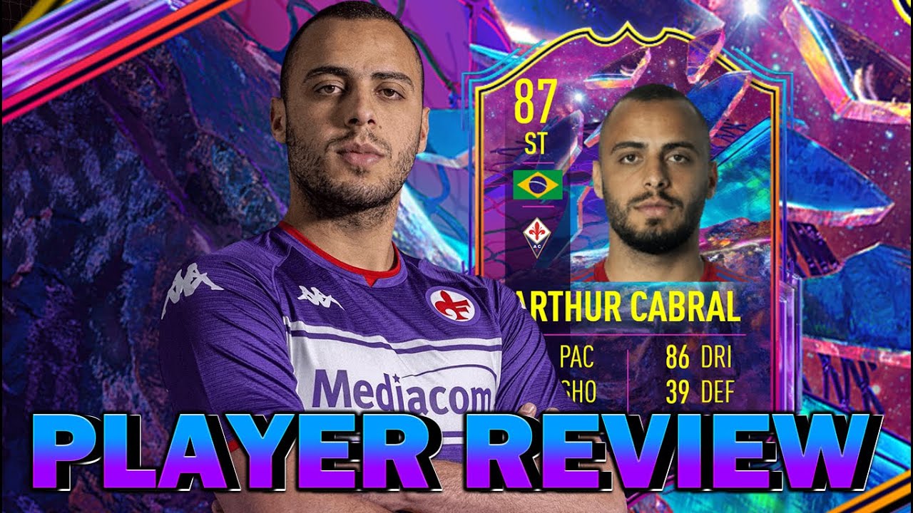 UN DIOS? 87 ARTHUR CABRAL FUTURE STAR ESTRELLA FUTURAS SBC PLAYER REVIEW FIFA 22