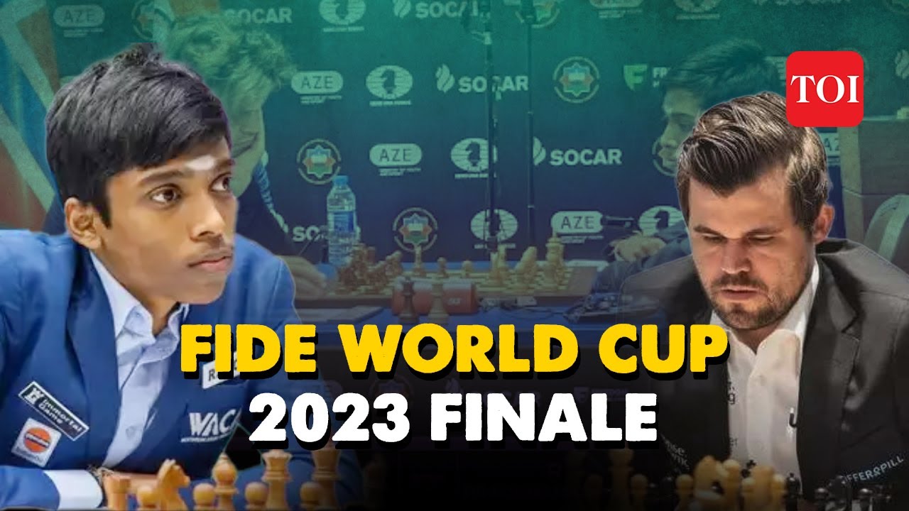 FIDE Chess World Cup Final LIVE: R Praggnanandhaa vs Magnus