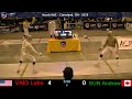 A4 - [Men's Cadet Saber] T8 (Sun v Vaid) - March NAC - Cleveland, OH - 2025