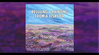 134 Rescuing a painting from disaster - 