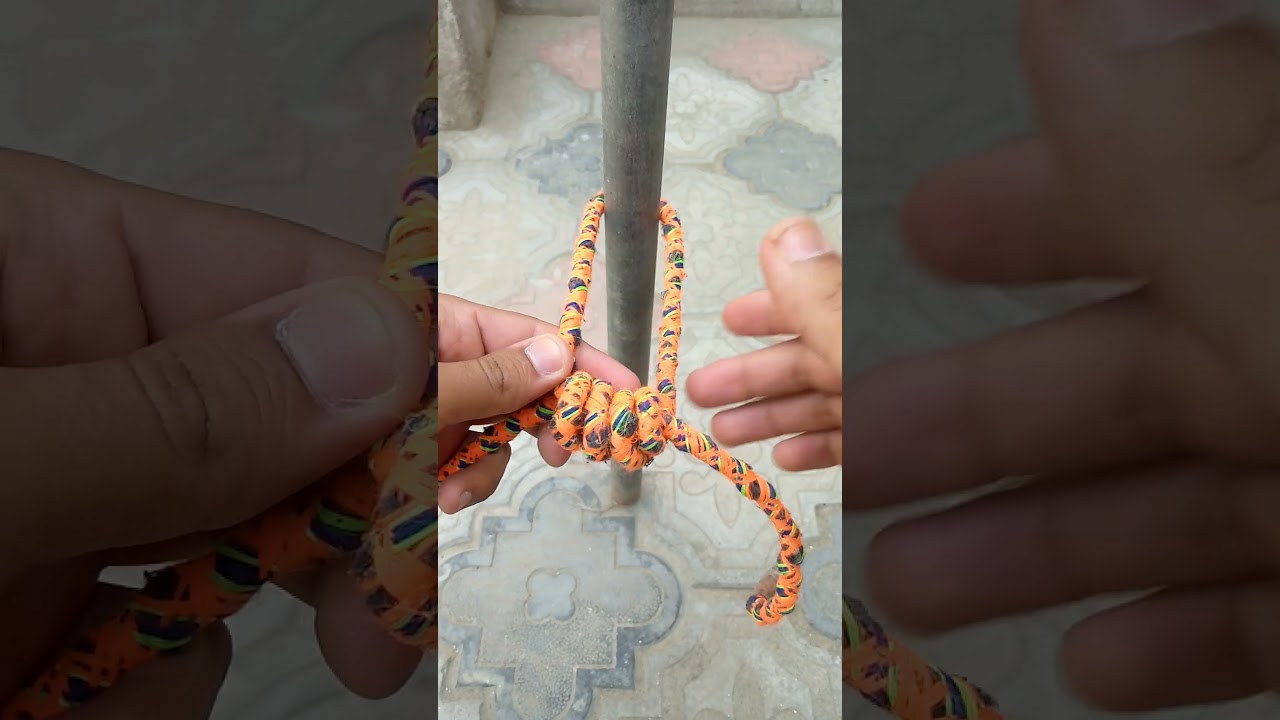 Special knot for construction just in 51 second #short #shorts #viralvideo #viralshorts