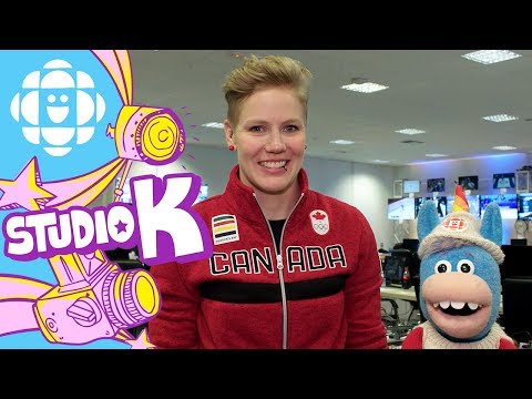 Gary the Unicorn Hugs Alex Gough | CBC Kids