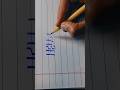 How to write’HELL’ in 3d or shadow writing with a pen\marker? #3d #shadow