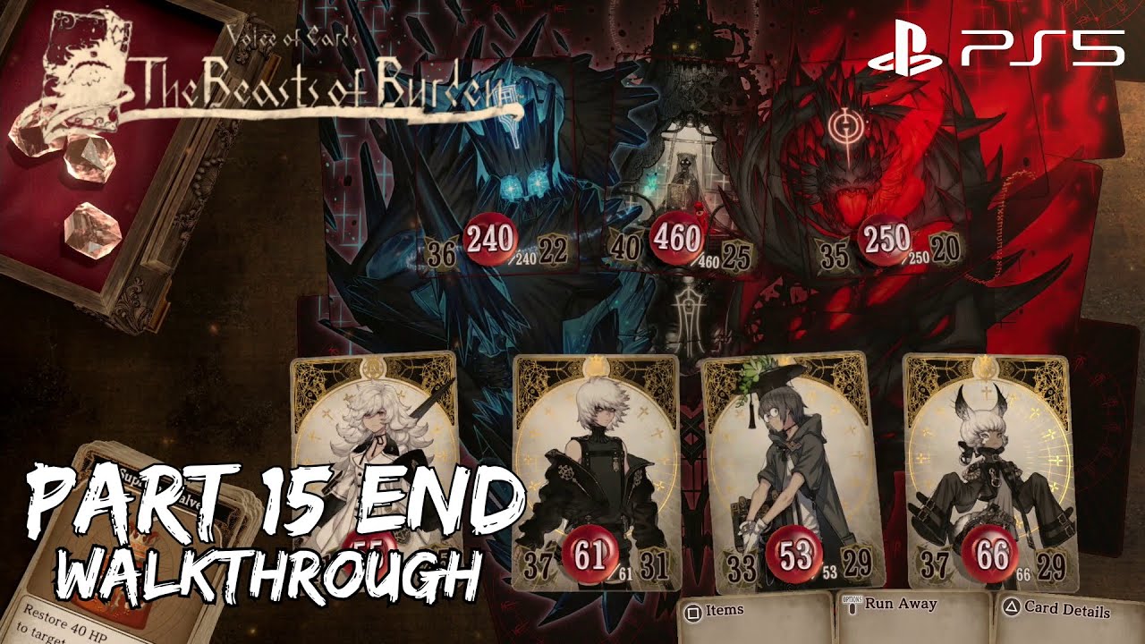 [Walkthrough Part 15 End] Voice of Cards The Beasts of Burden