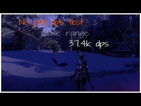 Without Pet Close Range (37.4 K Dps) Magsorc Dps Test Morrowind