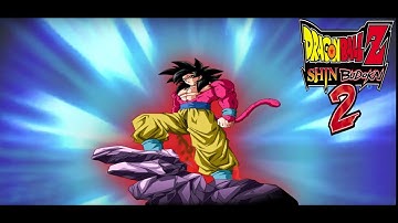 Dragonball Shin Budokai 2 Ssj4 Goku with Super Kamehameha Ultra PSP [MOD]