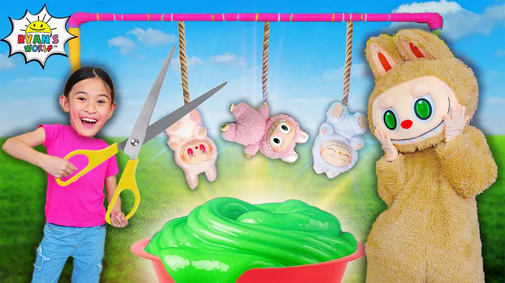 Don’t Cut the WRONG String or Labubu Falls in SLIME! 😱💦