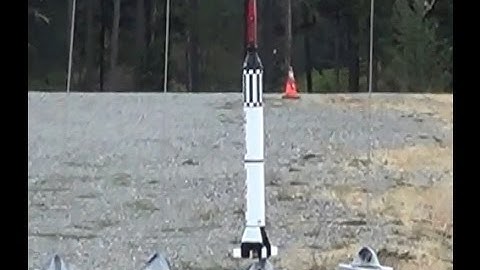 Estes Mercury Redstone Flight 2