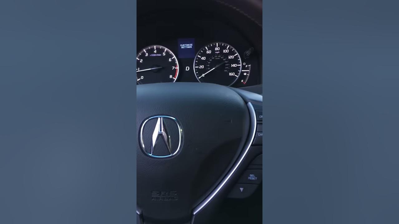 2015 Acura RDX oil life reset - YouTube