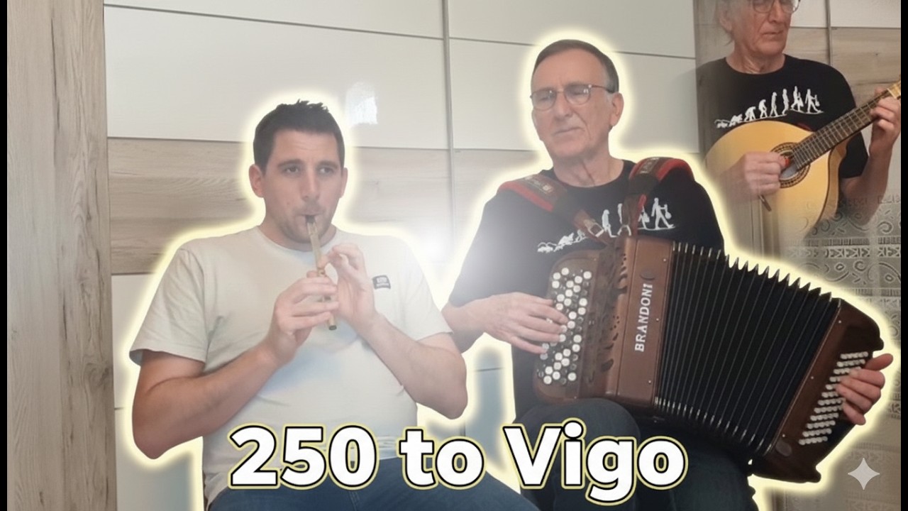 250 to Vigo — Tin Whistle, Accordion & Mandolin -- A traditional Irish reel