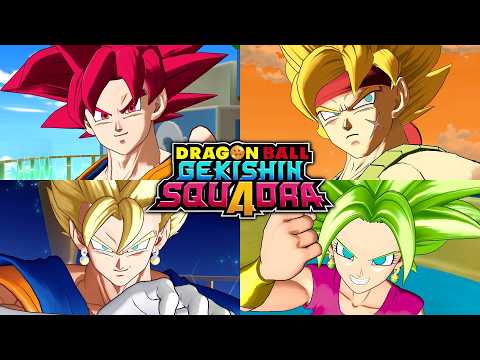 Dragon Ball Gekishin Squadra - All MVP Animations (Season 4 | 4K 60FPS)