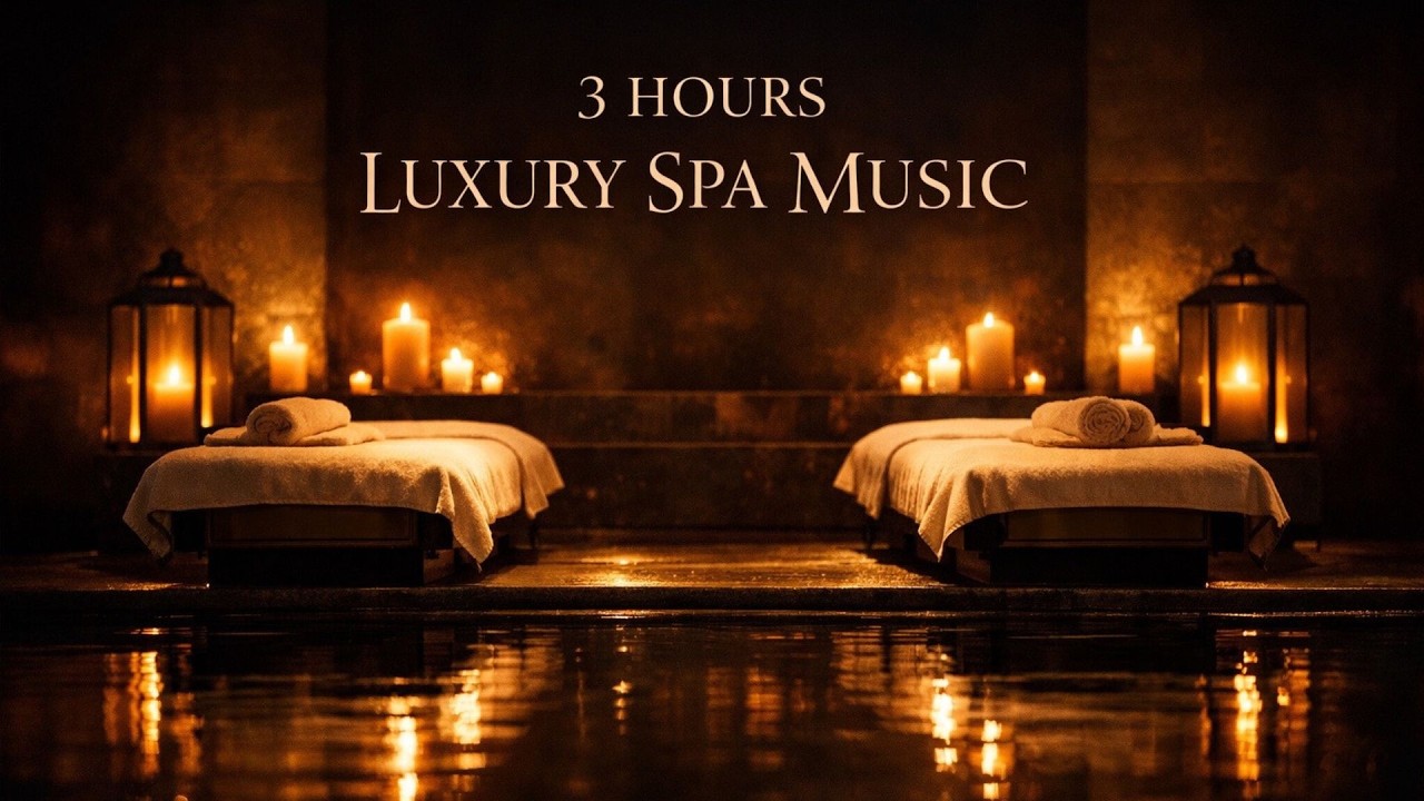 3 Hours Luxury Spa Music for Massage Therapy | Deep Relaxation & Calm Focus