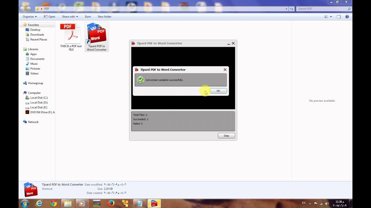 How to convert PDF files to word doc files