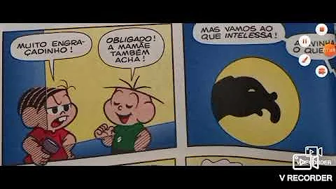 Jonathan conta a histria da Mnica e Cebolinha