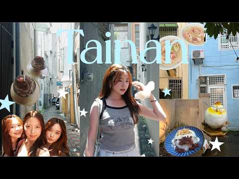 臺南 Mini Vlog 🇹🇼|兩天一夜的小旅行🫧,臺南牛肉湯🫕,小卷米粉🦑,一起拍了復古拍貼機📸,臺南美食好好吃😻